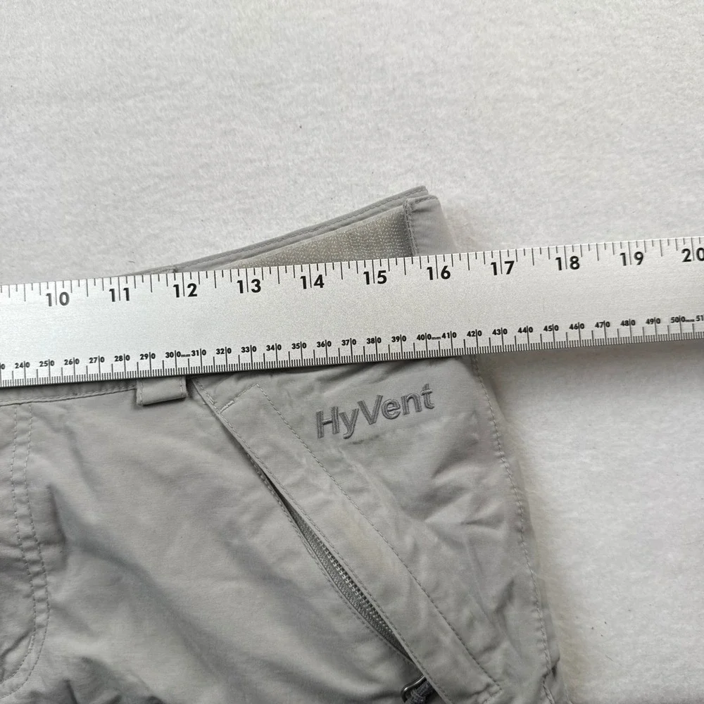 The North‎ Face Womens HyVent Gray Insulated Snow Ski Pants Small FYG2